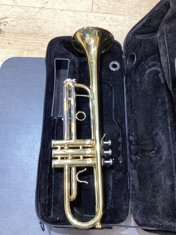 Jean Paul USA TR-430 Intermediate Student Trumpet Outfit with Contoured Case 2010s - Clear-Lacquered Brass -#19769 image 1