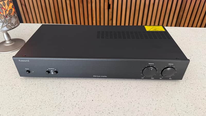 Russound P75 Dual Source Power Amplifier – 2 Channel / 75 Watt Audio Amp – NEW Open Box image 1