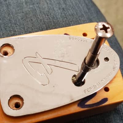 Fender Stratocaster Scalloped Neck Made In Mexico Natural image 3