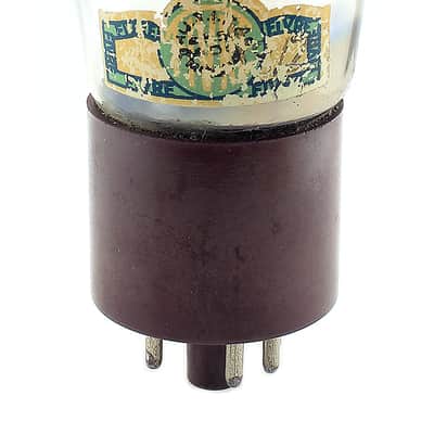 RARE FIVRE 5Y3G BROWN BASE VACUUM TUBE image 1