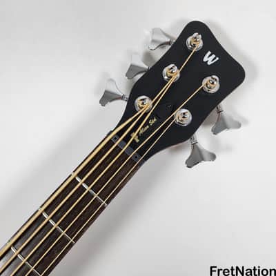Warwick Alien Standard 5-String Acoustic Bass w/ Fishman Piezo System w/ Bag - 6.50 Pounds #9407-22 image 9