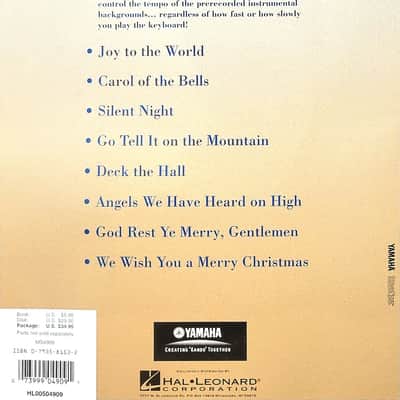 Cue Time - Chrismtas Favorites - with 3.5" performance floppy disk for clavinova and disklavier image 4