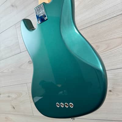Fender Adam Clayton Jazz Bass Rosewood Fingerboard, Sherwood Green Metallic image 11