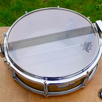 Sonor Teardrop D422 D421 Snare 14" x 4,5" 6-ply Gold Satin Flame Vintage Mid 60s image 17