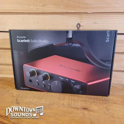 Focusrite Scarlett Solo 4G Studio Pack image 1
