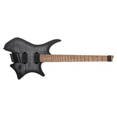 Strandberg Boden Original N2.6 Headless Multi-Scale Guitar w/ Gig Bag - Black Denim Burst Satin image 3
