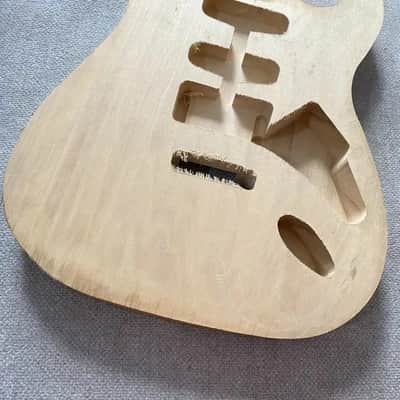 HSS Unfinished Basswood Guitar Body DIY Project image 6