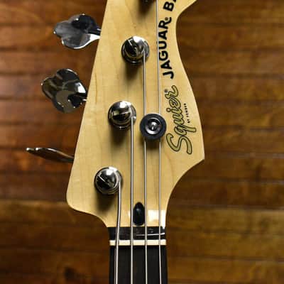 Squier Affinity Jaguar Bass H, Charcoal Frost Metallic image 5