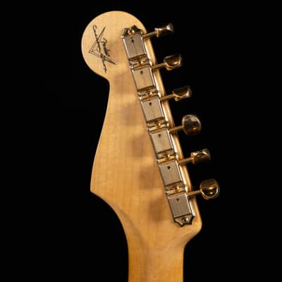 Fender Custom Shop 1955 Stratocaster - Lush Closet Classic - Black w/ Gold Hardware image 10