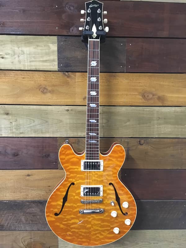 Collings I-35 Deluxe 2007 AMBER QUILT image 1