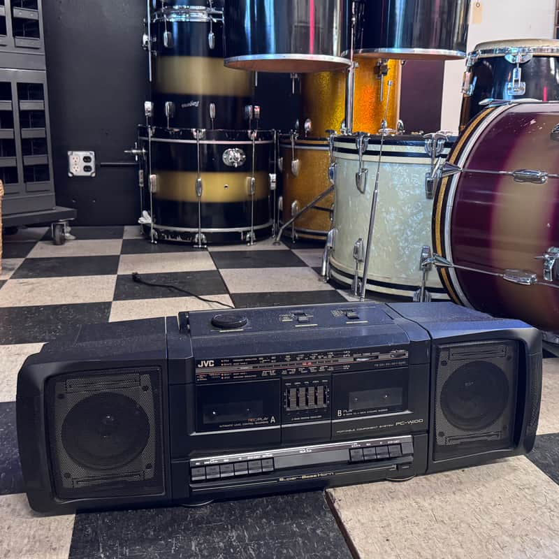 JVC PC-W100 Dual Cassette Boom Box 1980s/1990s image 1