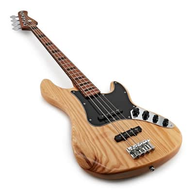 Cort GB64JJNAT GB Series Soft Maple Body Roasted Maple Neck 4-String Electric Bass Guitar image 3