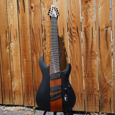 Schecter DIAMOND SERIES C-8 Rob Scallon Satin Dark Roast 8-String Electric Guitar image 4
