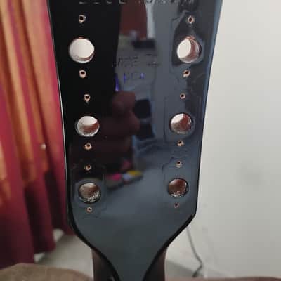 2024 Gibson USA SG 61' Reissue BODY (Husk) + NECK, Black/Red color image 15