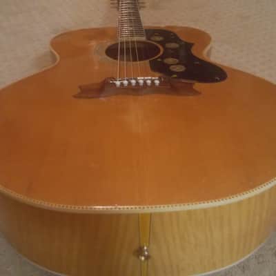 Rare Vintage 70's Alvarez Japan MIJ 5055 J200 Lawsuit Jumbo acoustic guitar Fantastic!!!!! image 3