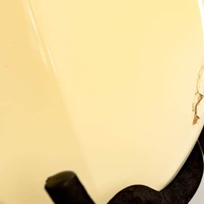 Daion Savage White Electric Bass w/ Original Daion Branded Hardshell Case image 9