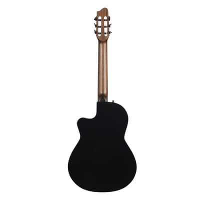 Godin Limited Edition Nylon Arena Pro Cutaway A/E - Onyx Black - Open Box image 8