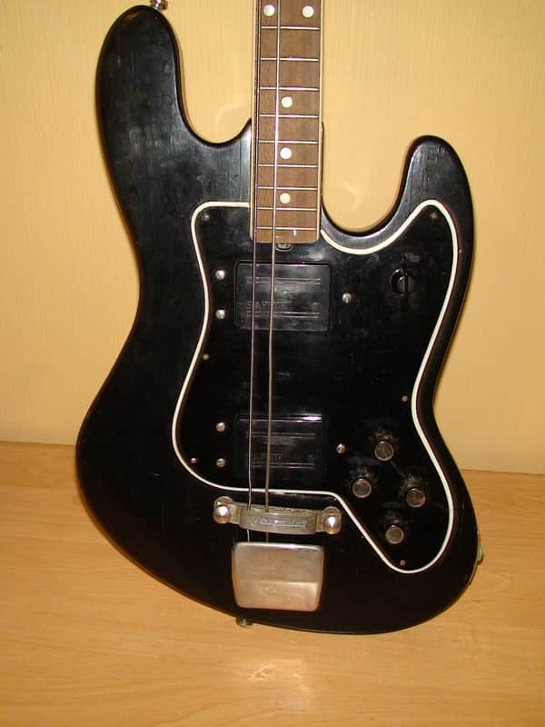 Jolana Galaxis Bass Guitar Czechoslovakian  Vintage and Rare image 1
