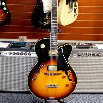 1996 Yamaha AEX1500 Archtop Hollowbody Jazz Guitar! Upgrades! Made in Japan! VERY NICE!!! image 2