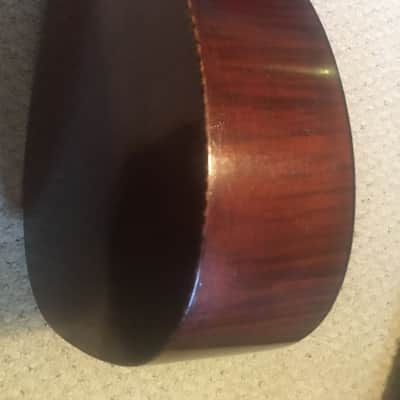 Civil War Era 1850's 60s Parlor Guitar Ice Cream Cone Heel Martin 2 1/2 Size X braced image 8