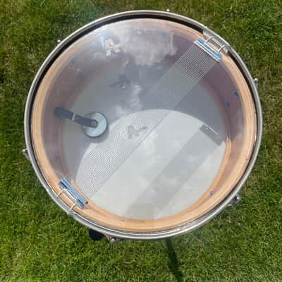 1957 WFL Ludwig 5.5x14 Model 491 Supreme Concert / Pioneer Snare Drum Mahogany image 13