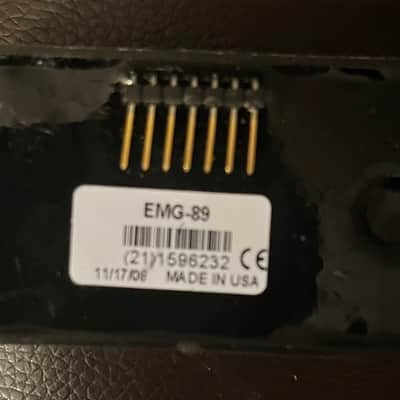 EMG 89 Dual Mode Humbucker - Black image 2