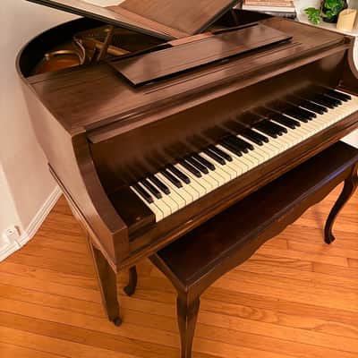 1930's Wurlitzer Butterfly Baby Grand Piano image 2