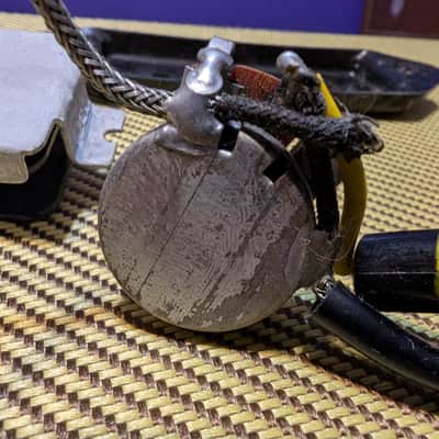 Gibson 1958 P-90 Dog Ear Pickup w pots cover and jack image 11