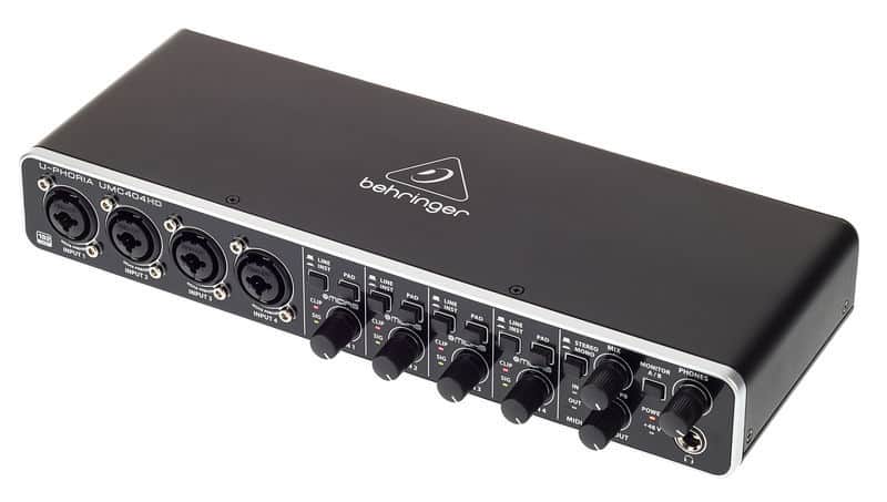 Behringer U-PHORIA UMC404HD 4x4 USB Audio Interface image 1