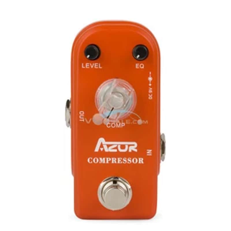 AZOR Compressor Guitar Pedal AP-305 Micro Effects Pedals Guitar Accessories 9V image 1