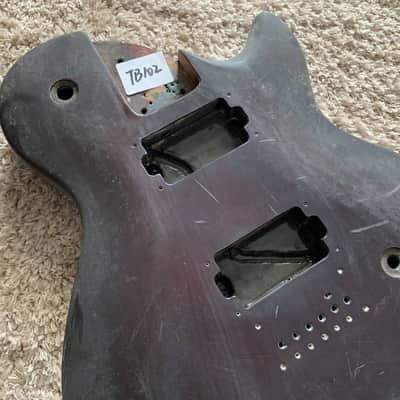 Single Cut Mahogany Wood Guitar Les Paul LP Body image 2