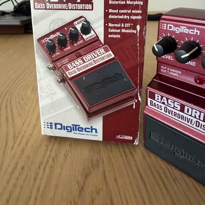 DigiTech X-Series Bass Driver Overdrive/Distortion 2010s - effect - pedal - stompbox image 4