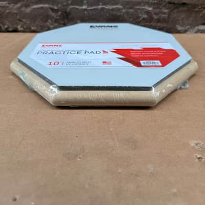 Evans RealFeel Attacktile Mountable Practice Pad 10" UV Laminate RF10G-AT Brand New image 4