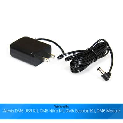 Alesis Power Supply Adapter for DM6 Module, DM6 USB, DM6 Nitro, DM6 Session Kits