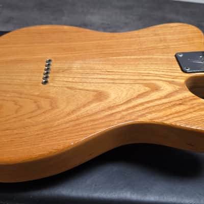 Fender Telecaster 1977 LH Left Hand Natural Ash Custom Gibson PAF Humbucker Vintage 70s American Tele USA 1970's Lefty Guitar image 6