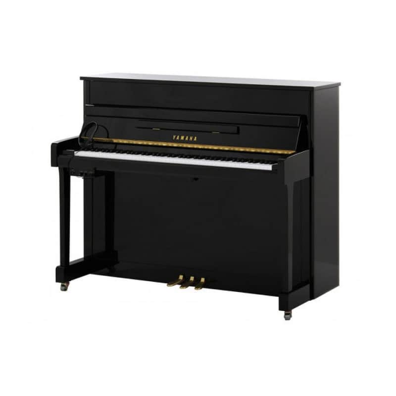 PIANOFORTE ACUSTICO YAMAHA SILENT UPRIGHT B2 TRANSACUSTIC TC3 NERO LUCIDO image 1