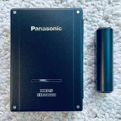 [RARE] PANASONIC RQ-P505 Walkman Cassette Player ! Awesome Gun Black ! image 1