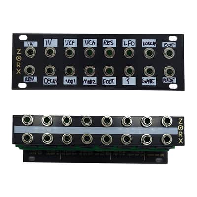 Zorx 1U Through for Easy Access to CV ins for Moog Matriarch, Pedals image 3