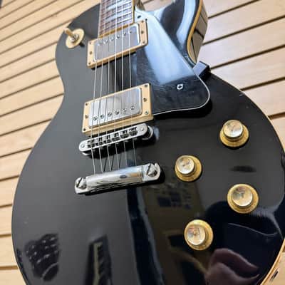 Aria 1970's LP Style Guitar Made in Japan Black image 5