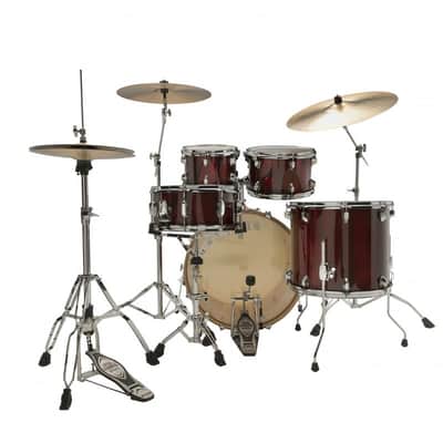 Tama CL52KR-PGGP Superstar Classic Drum Set 5 pcs - Gloss Garnet Lacebark Pine/Chrome HW + SM5W Hardware Kit image 4