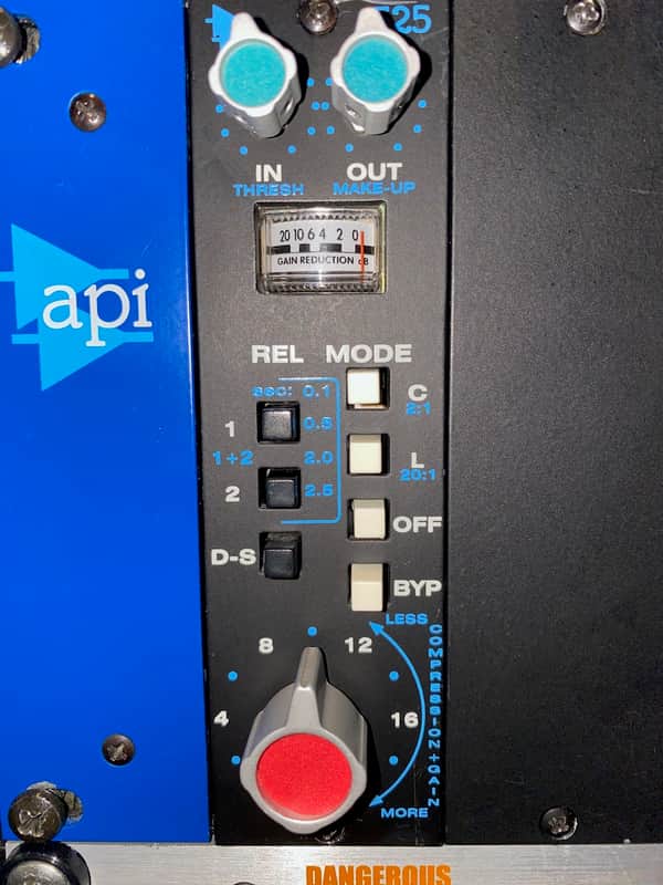 API 525C Compressor/Limiter Vintage 500 Series image 1