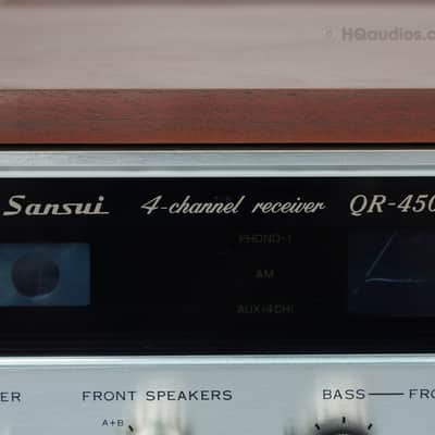 Vintage Sansui QR-4500 Quad Receiver – Working, Serviced, Tested – No Warranty image 9