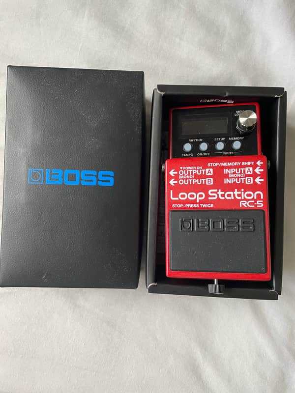 Boss RC-5 Loop Station 2020 - Present - Red image 1