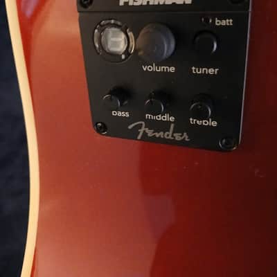 Fender Sonoran SCE 2012 - 2017 - Candy Apple Red image 8