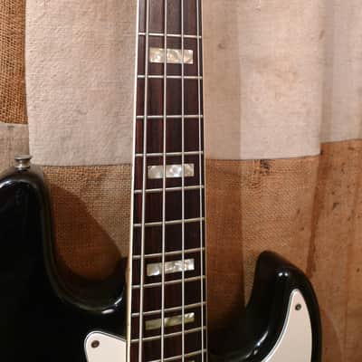 Electra Jazz Bass 1970's Black image 6