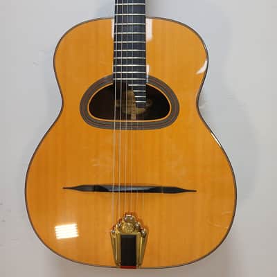 2024 Shelley D Park Rare Non-Cutaway Gypsy Jazz w/ Structured Gig Bag image 5