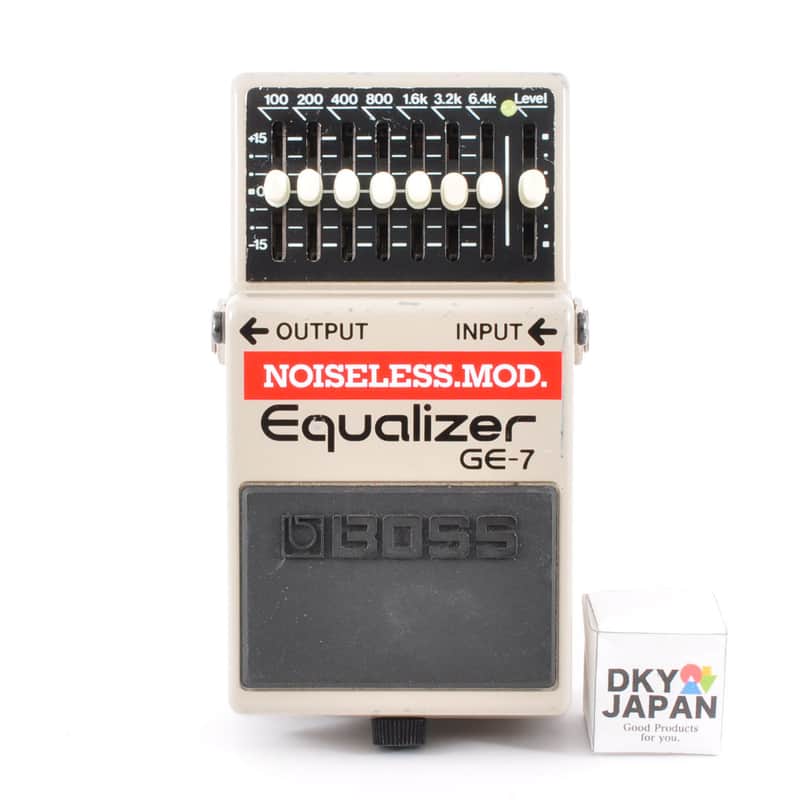 Boss GE-7 Modified Noiseless Equalizer Made in Taiwan 1997 Guitar Effects Pedal Used From Japan #GJ92984 image 1