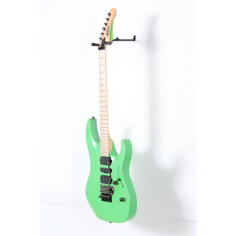 Mitchell HD400 Hard Rock Double Cutaway Electric Guitar Regular Green Lemon image 1