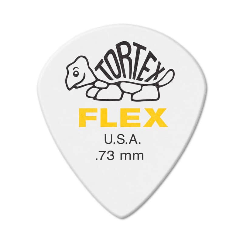 Dunlop 466R.73 TORTEX® FLEX™ Jazz III XL Guitar Picks 72 Picks image 1