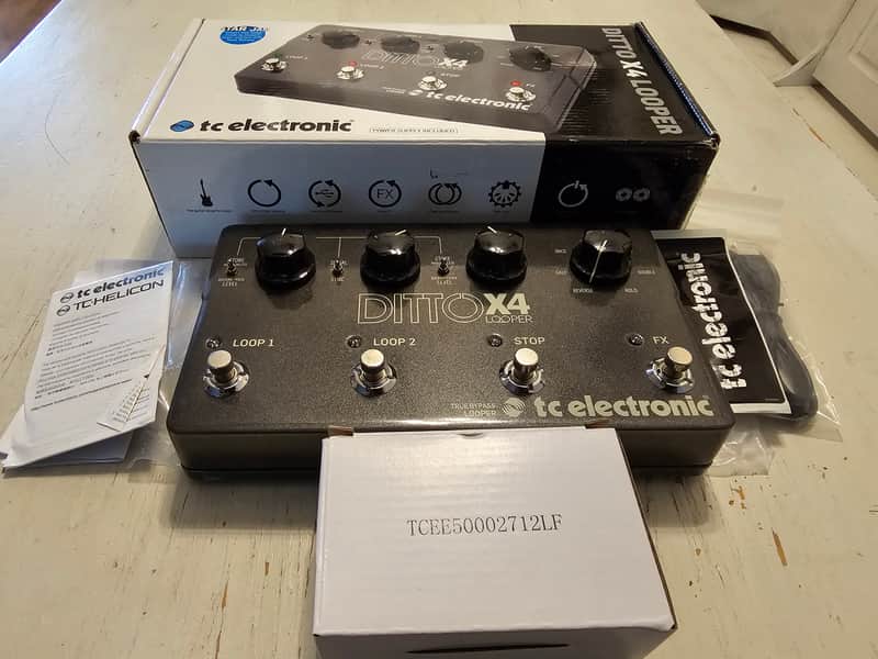 TC Electronic Ditto X4 Delay Looper Sampmer image 1
